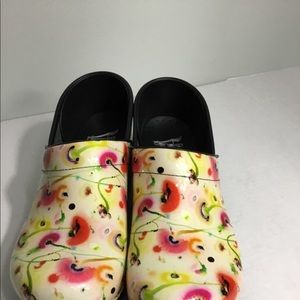 Dansko Professional Clogs Multicolor Poppy
